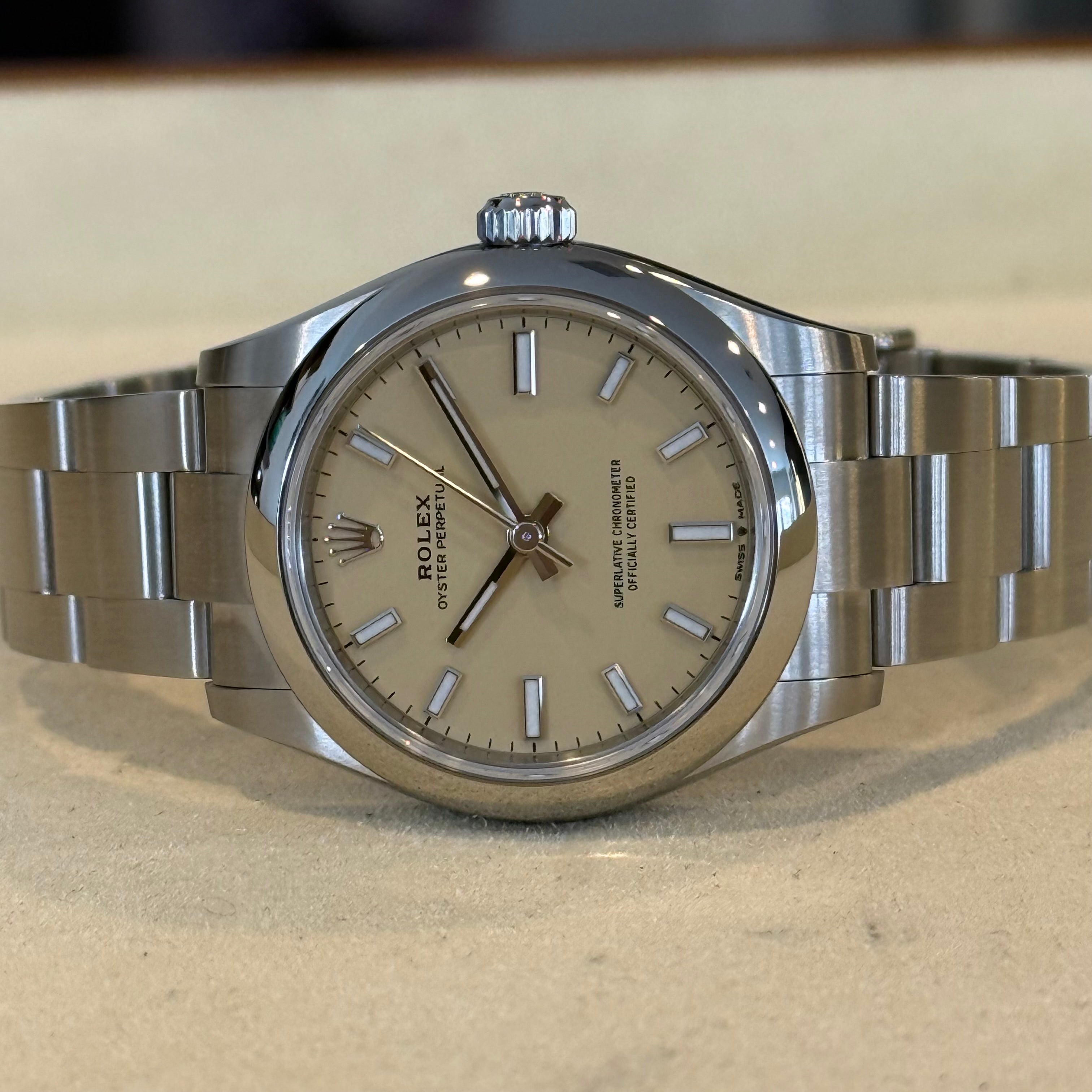 Rolex Oyster Perpetual 31 Beige Dial 277200
