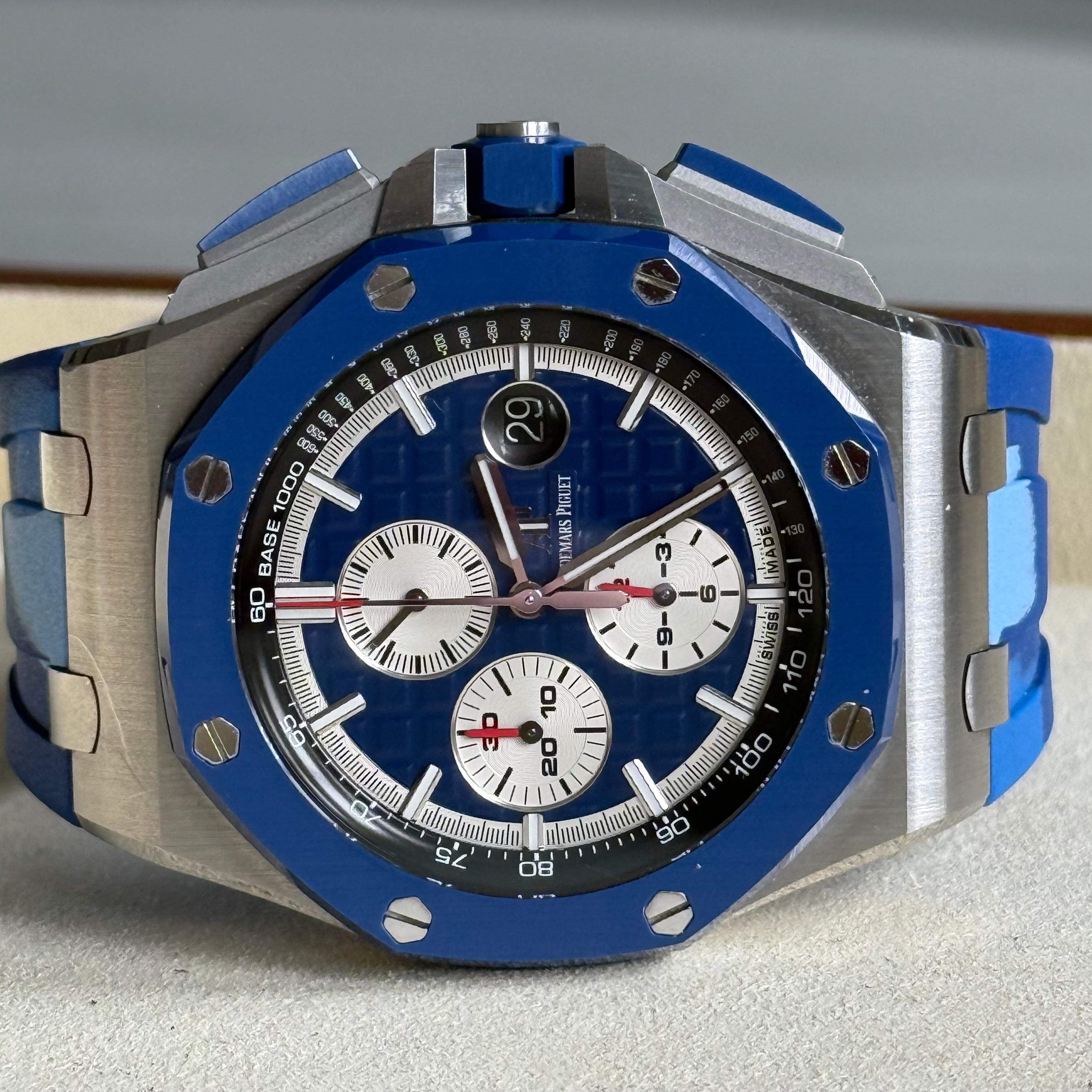 Audemars Piguet Offshore Selfwinding Chronograph Blue Dial 26420CE.OO.A043VE.01