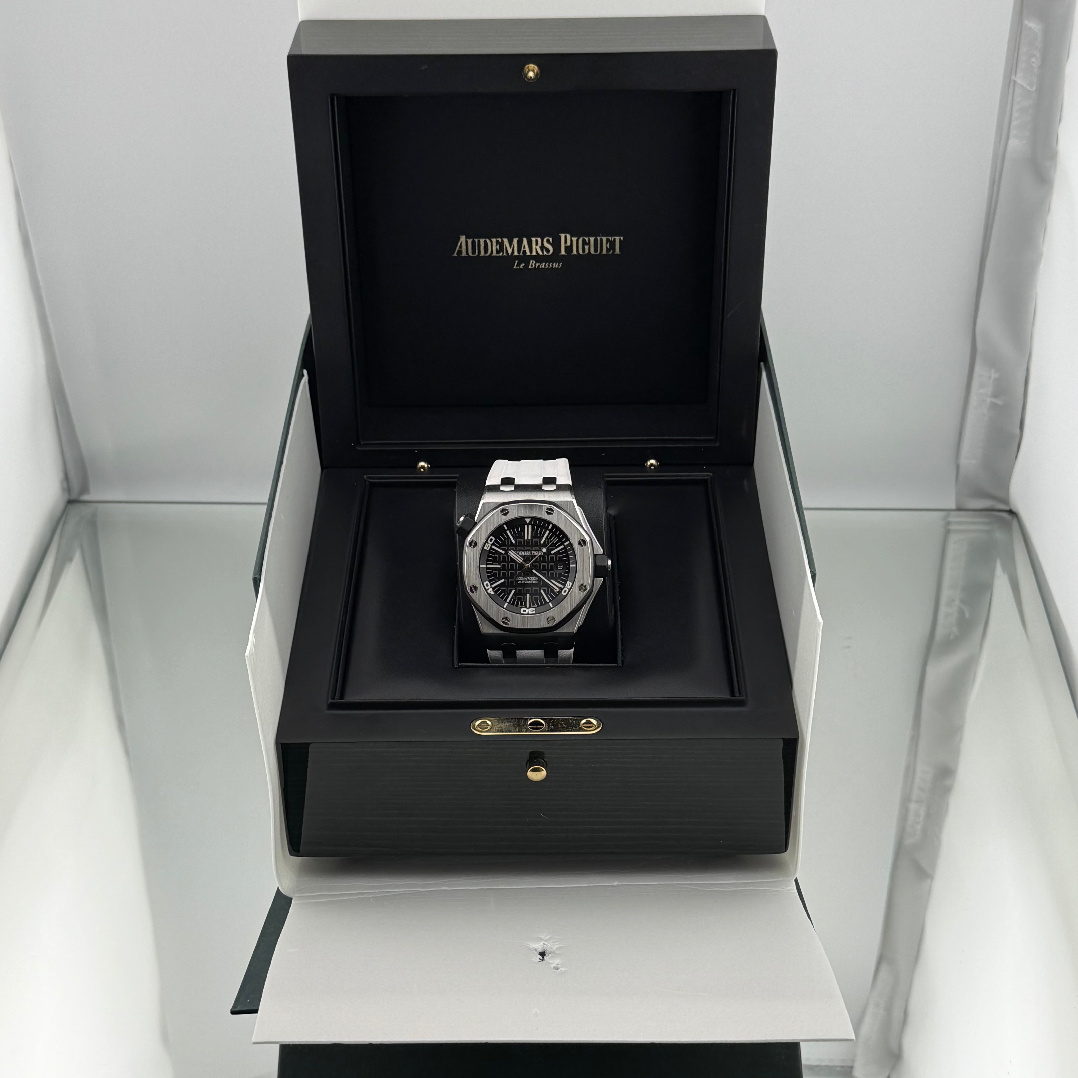 Audemars Piguet Offshore Diver Black Dial 15703ST.OO.A002CA.01