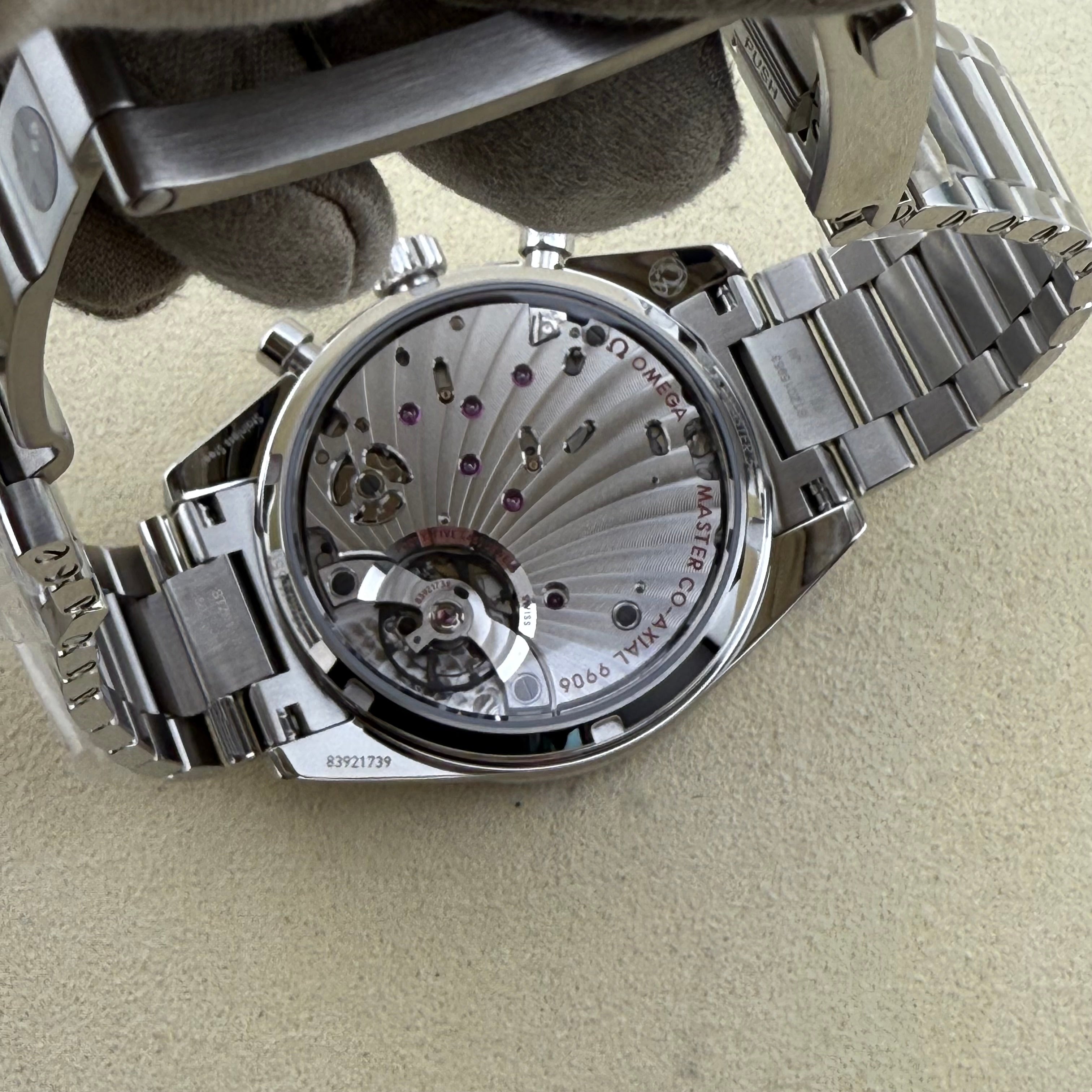 Omega Speedmaster '57 Co-Axial Master Chronometer Chronograph Green Dial 332.10.41.51.10.001