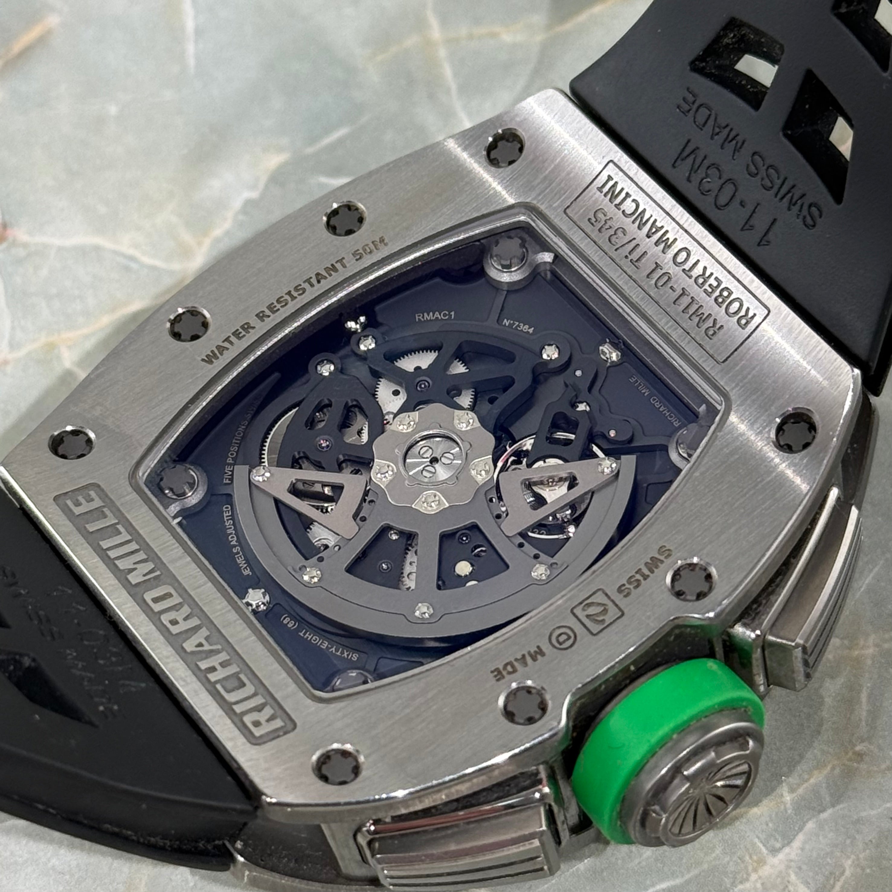Richard Mille RM 11 Mancini Skeletonized Dial RM 11 Mancini