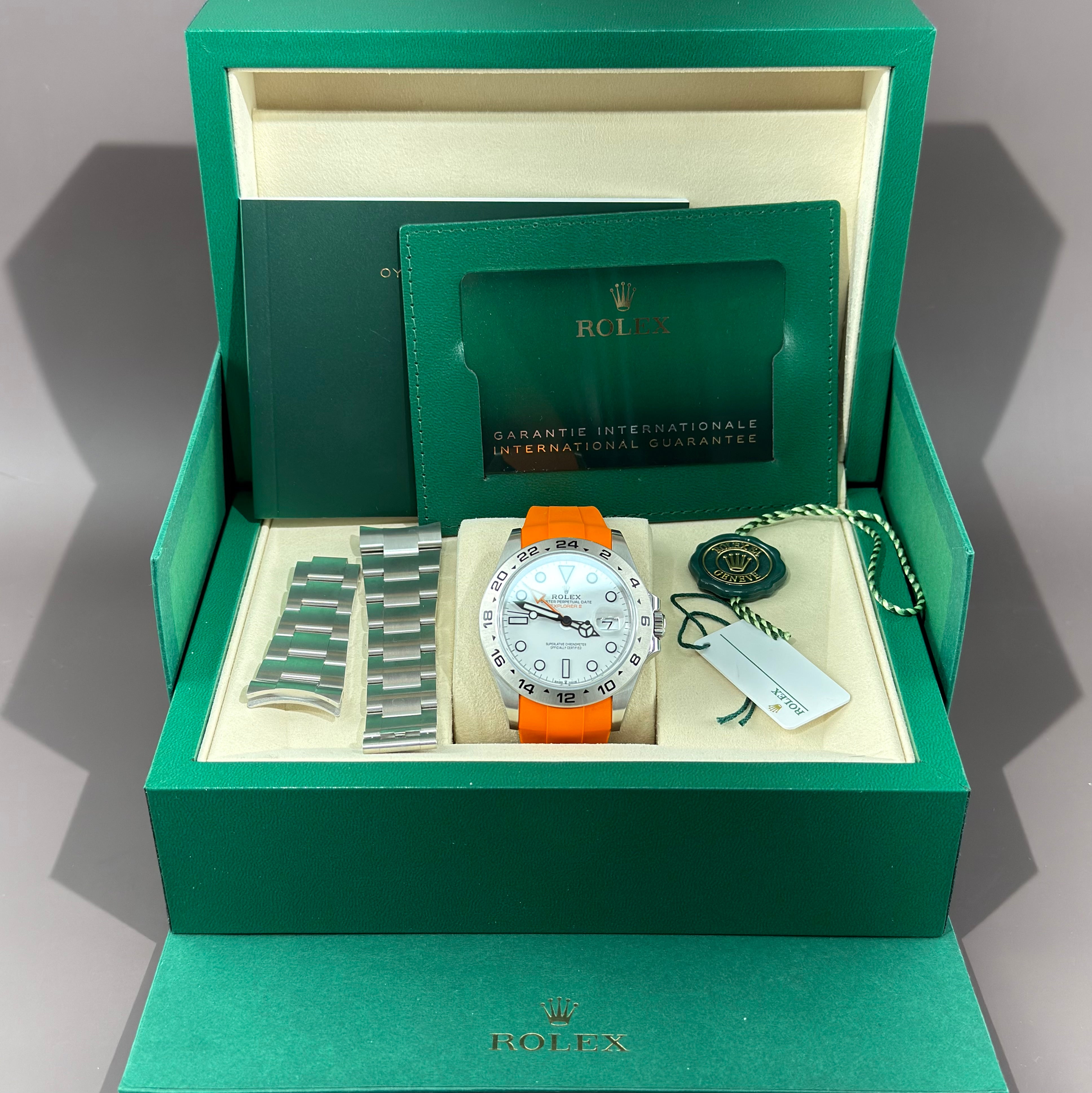 Rolex Explorer II White Dial 226570