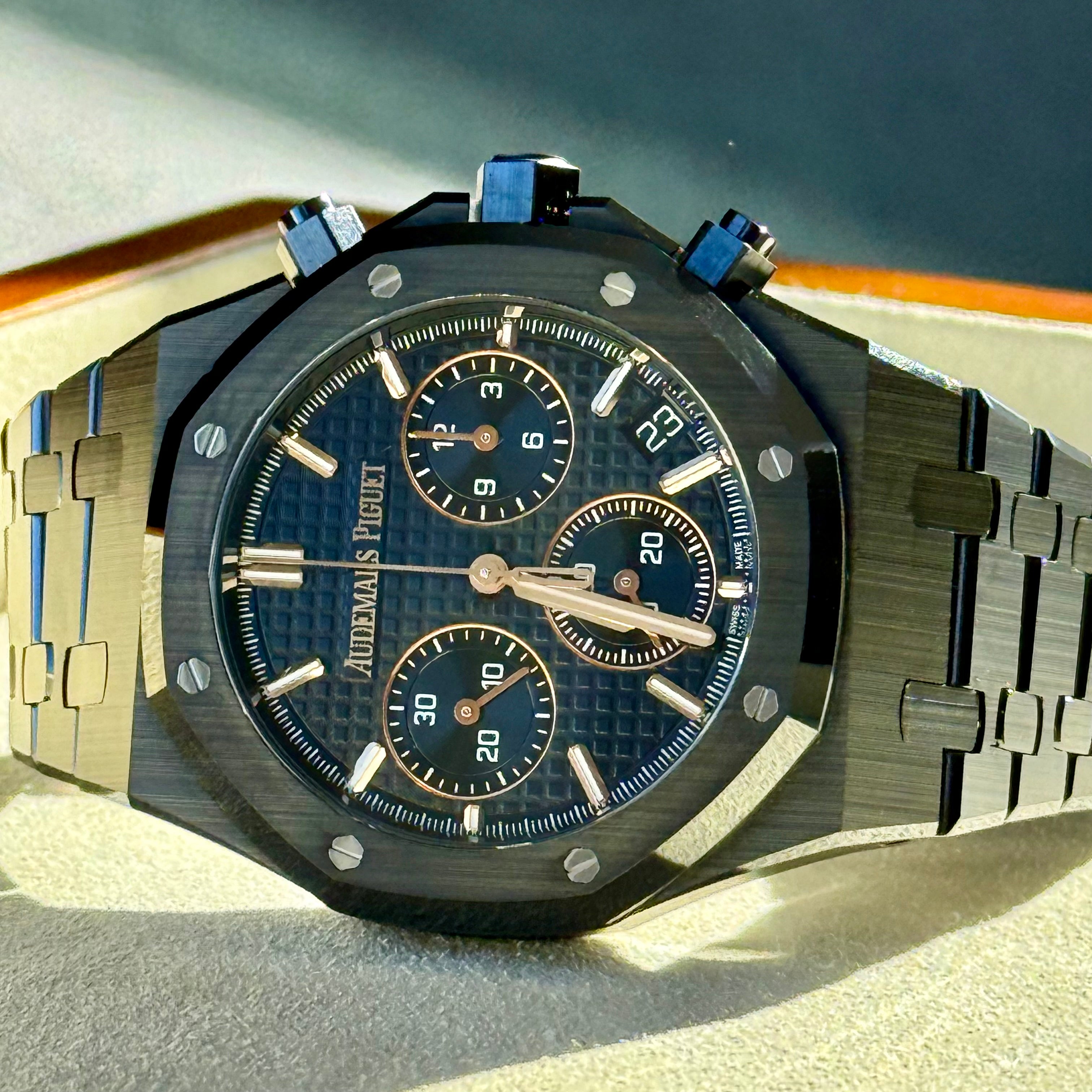Audemars Piguet Royal Oak Selfwinding Chronograph Black Dial 26240CE.OO.1225CE.02